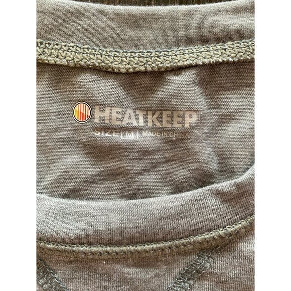NWT Heatkeep Long Sleeve Crew Neck Shirt Polyester Blend Size M - Picture 4 of 6